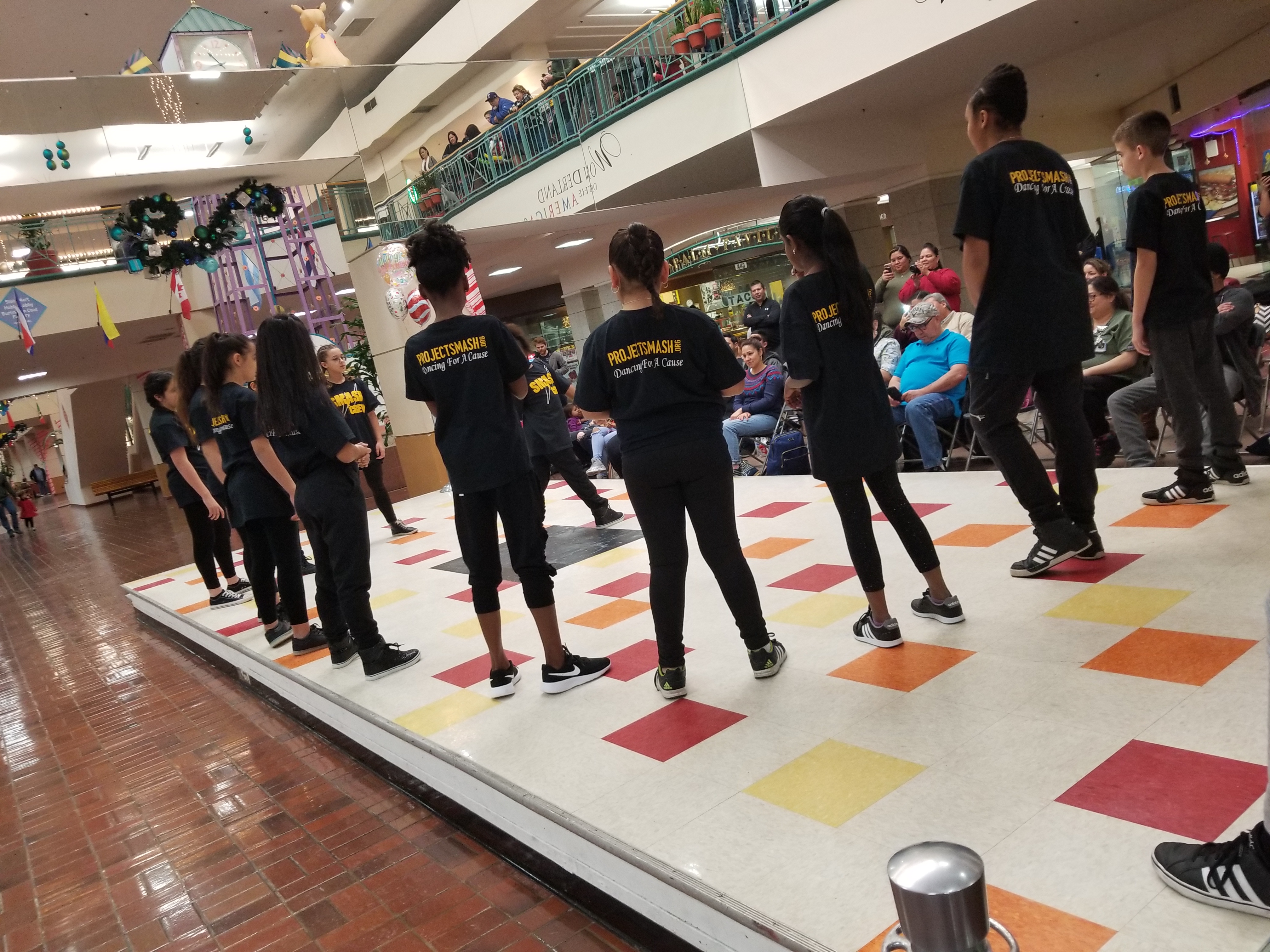 SMASH Crew performing at a community event