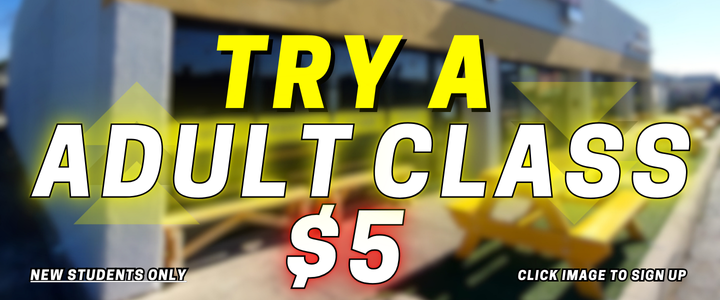 Try an adult class for five dollars