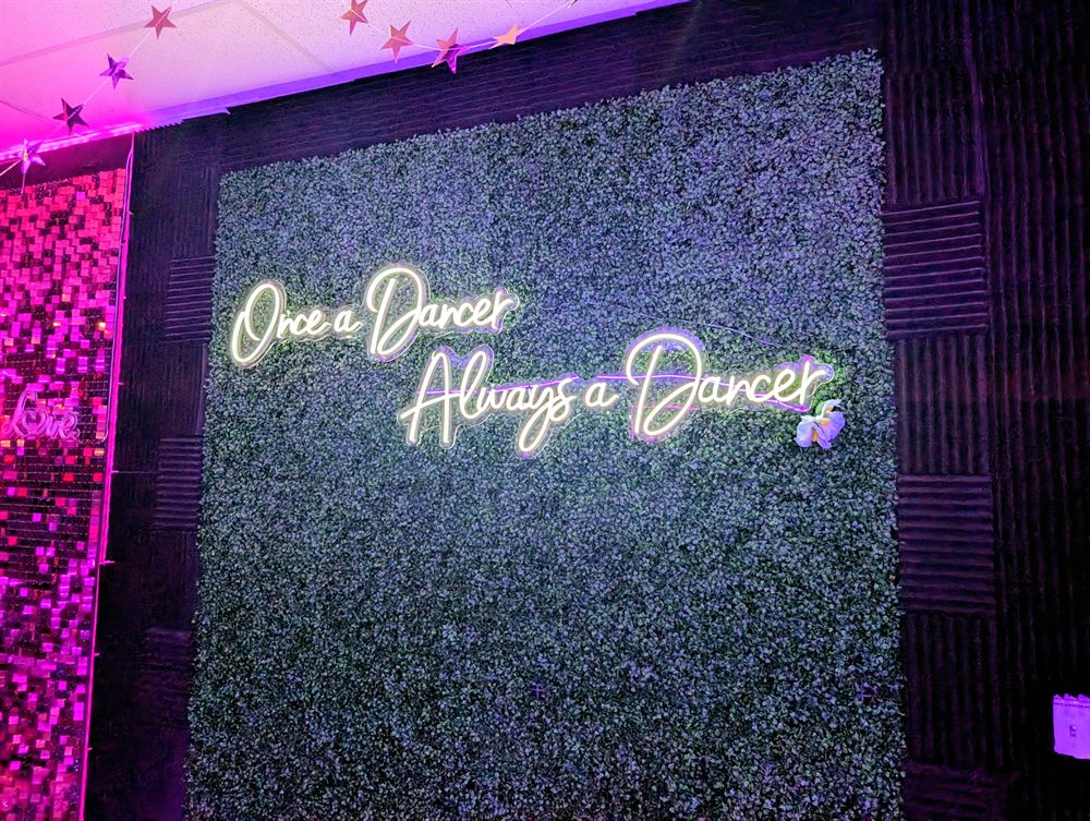 Once a Dancer studio wall