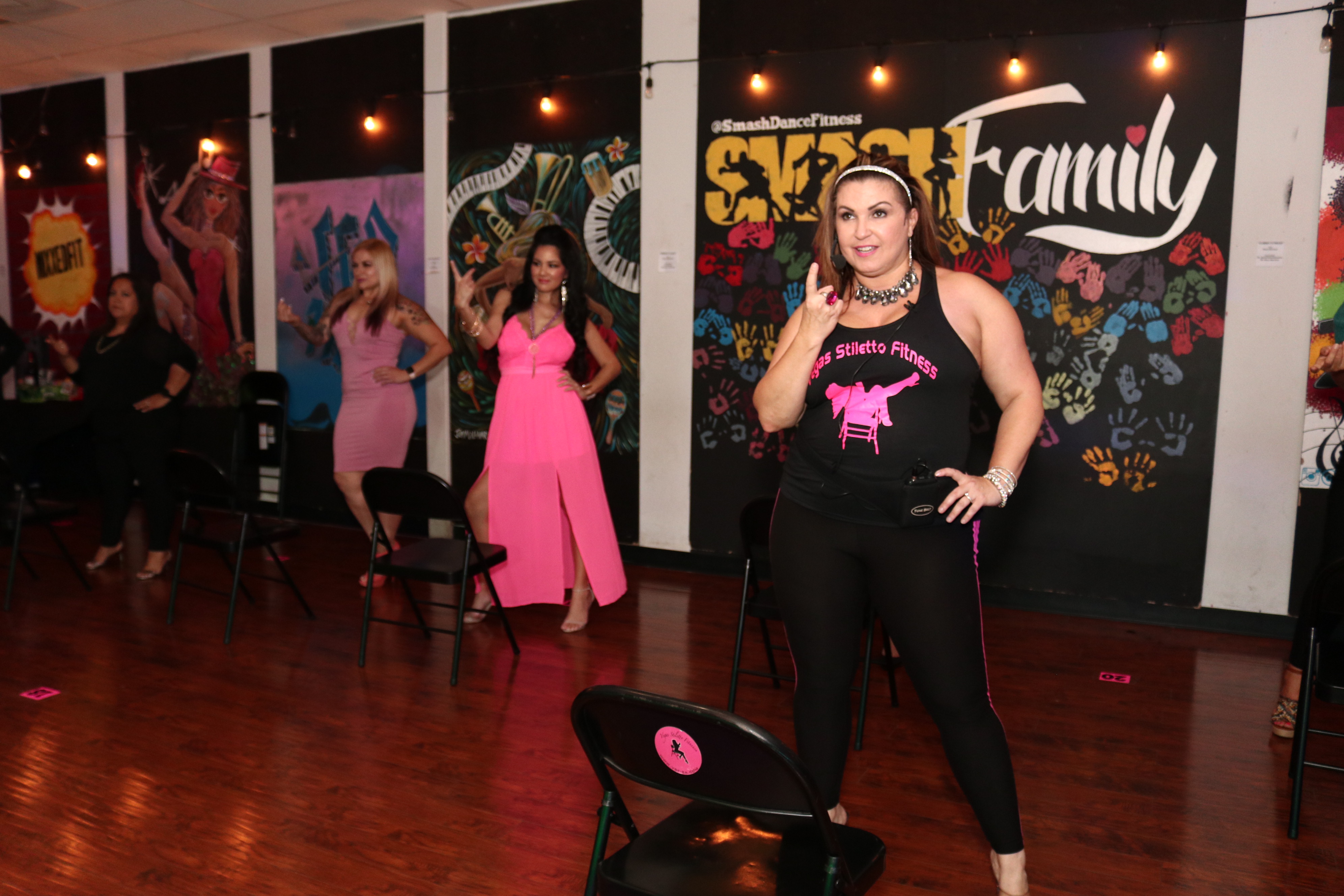 Guests at a SMASH Dance party