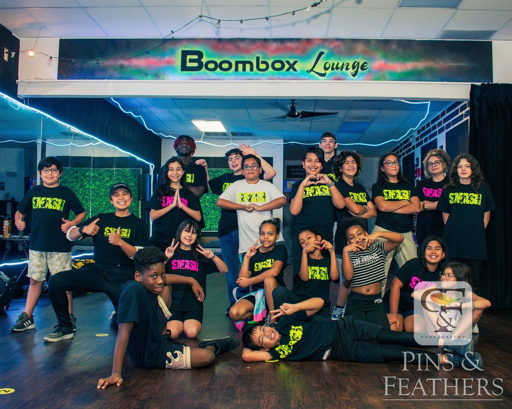 Project SMASH youth group at Boombox Lounge
